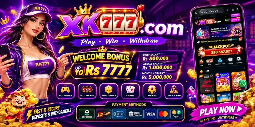 XK 7777 App Banner Image